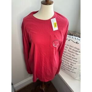 Southern Tide Mens Long Sleeve NWT Large Bredolph the Ice Cold Reinbeer